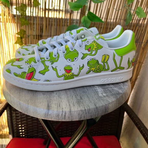 adidas Other - ⚡️Adidas Stan Smith Kermit The Frog All Over Print Men's Sneakers Muppets⚡️
